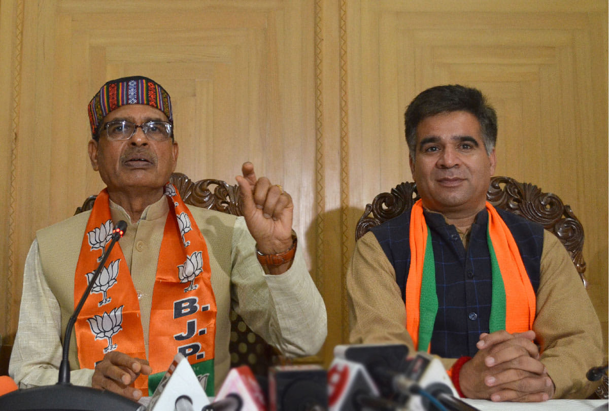 shivraj chauhan and trivendra rawat attacks team kejriwal