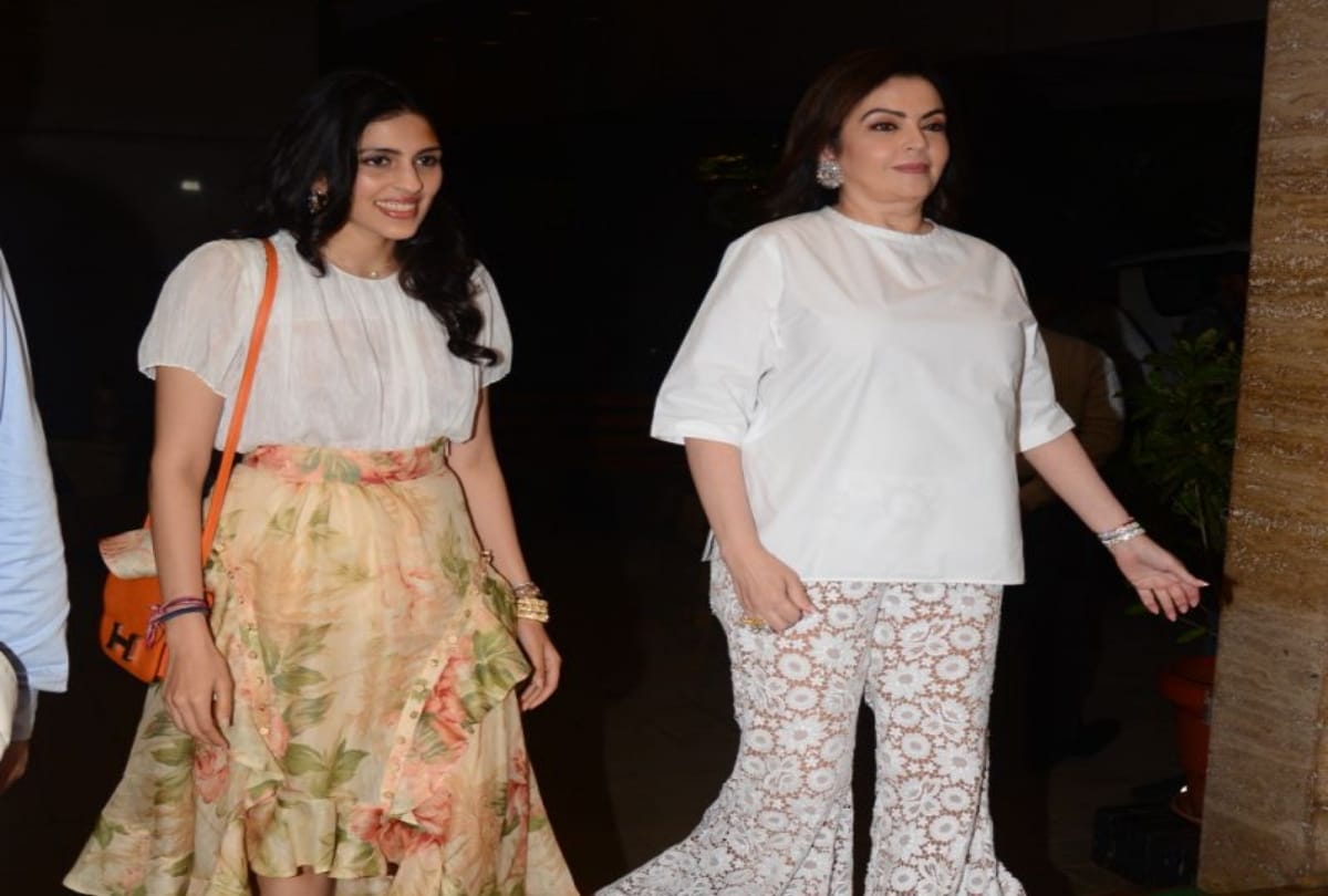 Nita Ambani Shloka Mehta and Radhika Merchant looks glamorous in these pictures