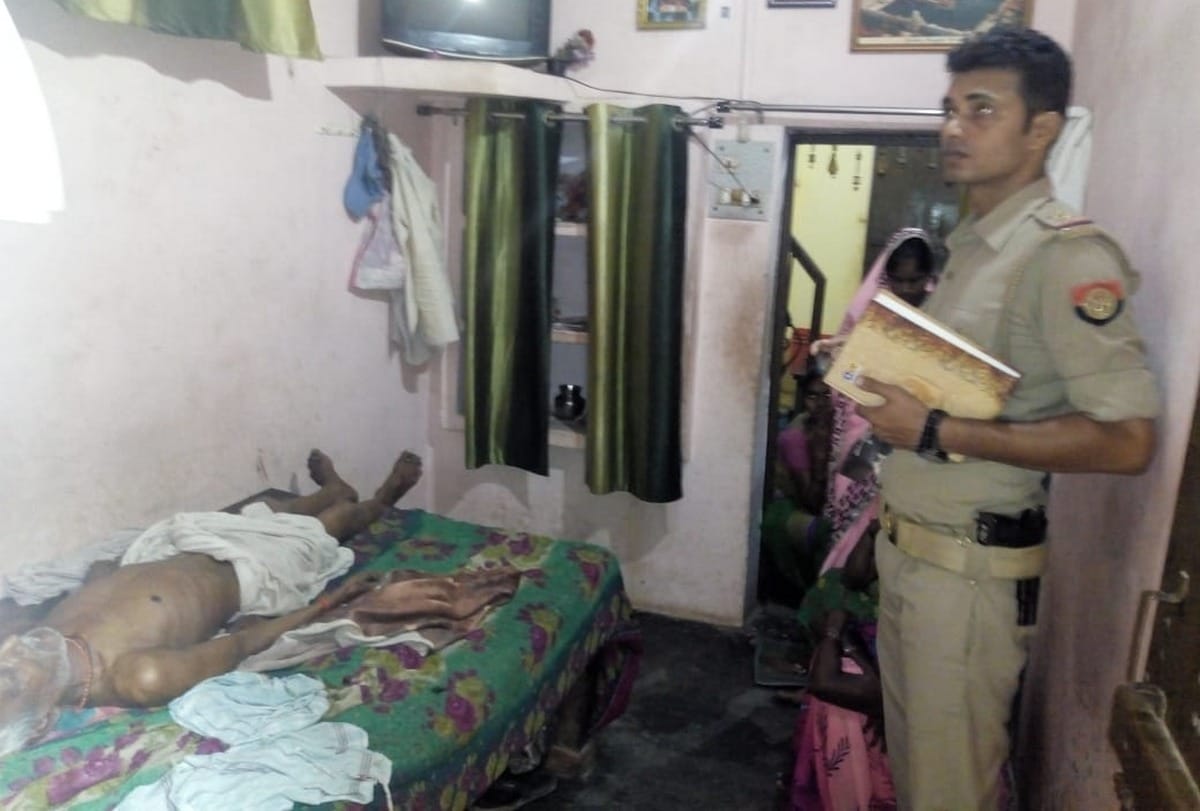 Son killed father in domestic dispute in varanasi