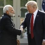 प्रधानमंत्री नरेंद्र मोदी और अमेरिकी राष्ट्रपति डोनाल्ड ट्रंप