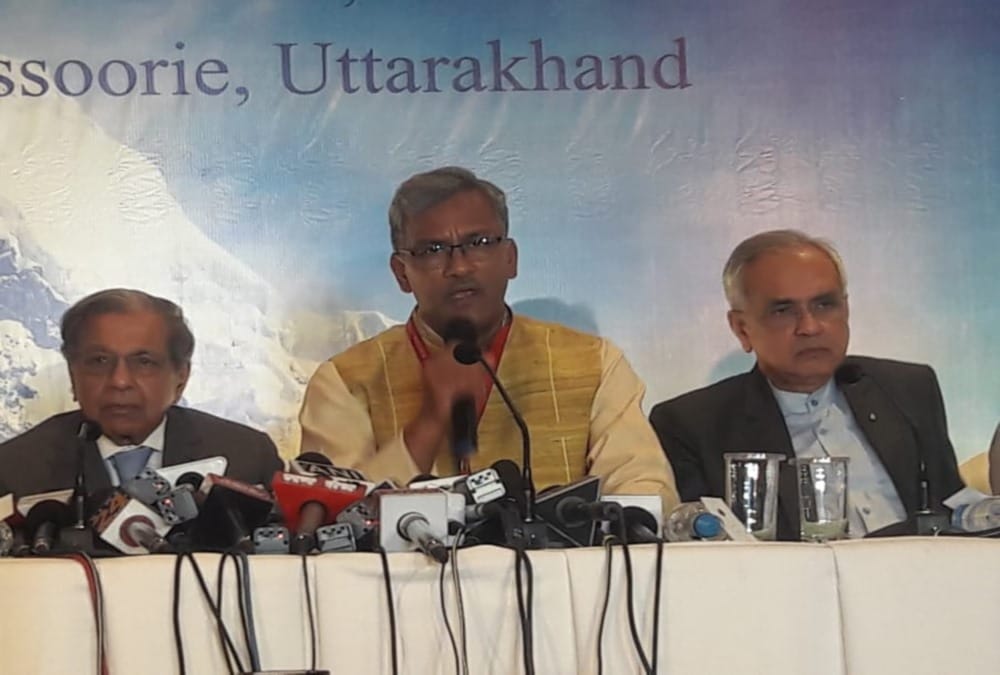 Himalayan Conclave in mussoorie central minister and many cm reached