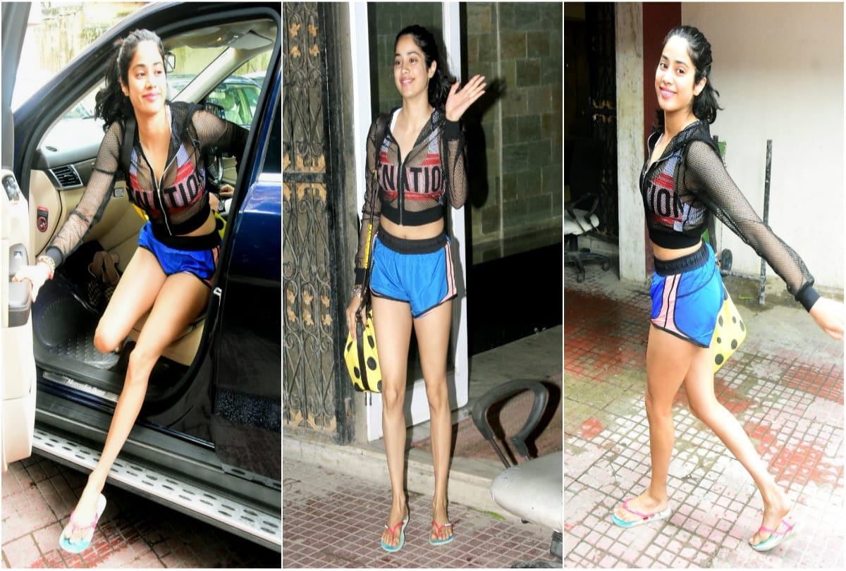 janhvi kapoor secret fitness include daily exercise and healthy food