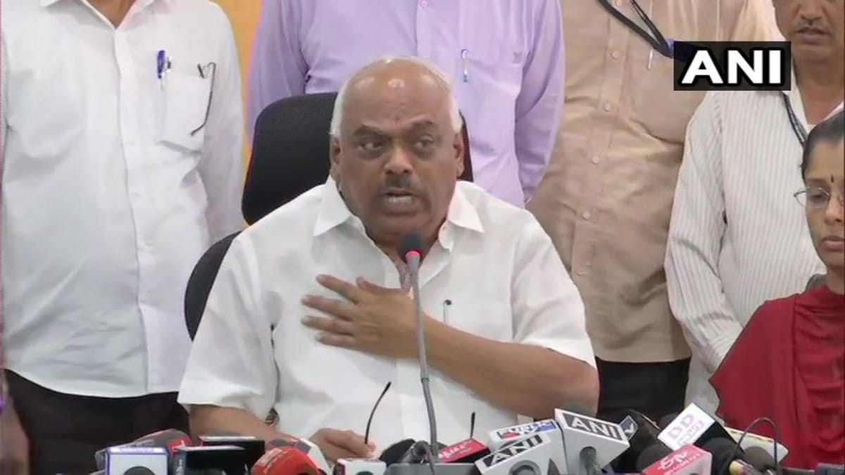 14 rebel Congress JDS MLAs have been disqualified said Karnataka Speaker KR Ramesh Kumar