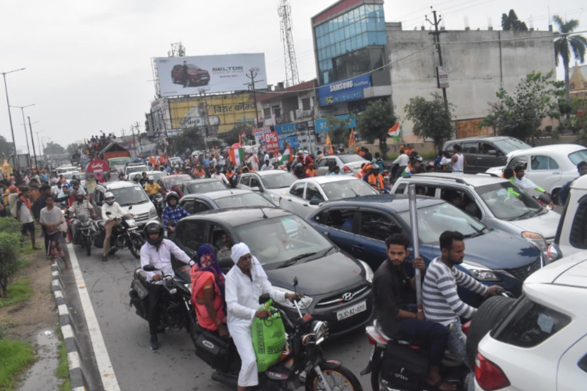 Barricading will be removed from Delhi-Meerut road today, Diversion till tomorrow