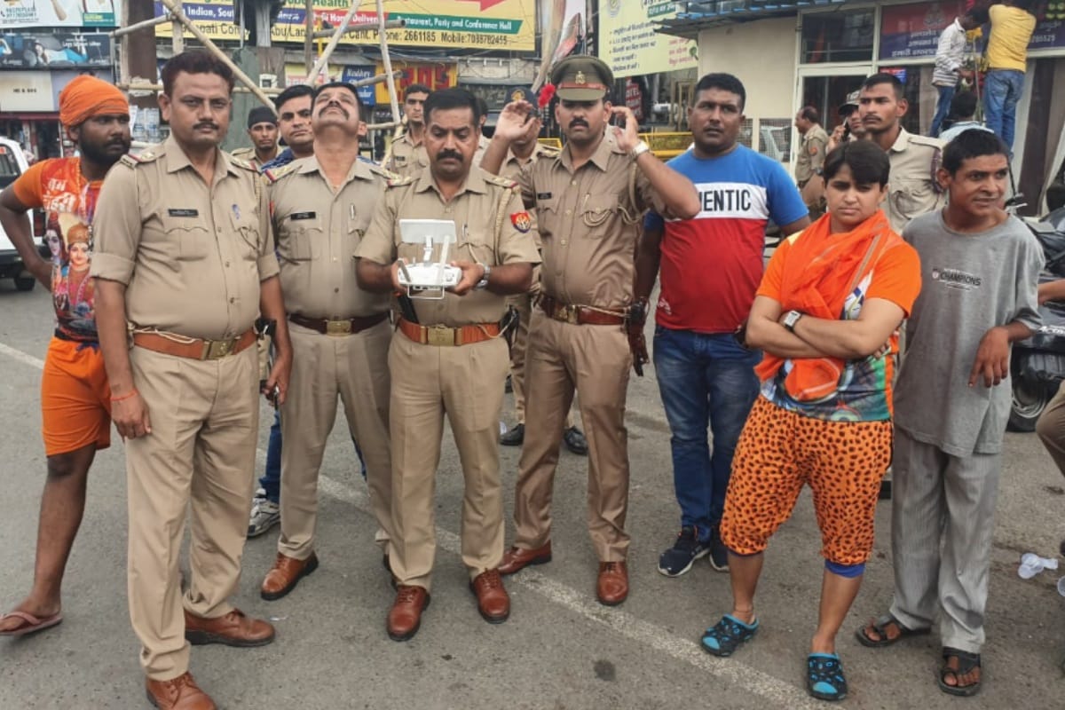 Kanwar Yatra 2019: Protection of the Kanwariyas with water, land and Air