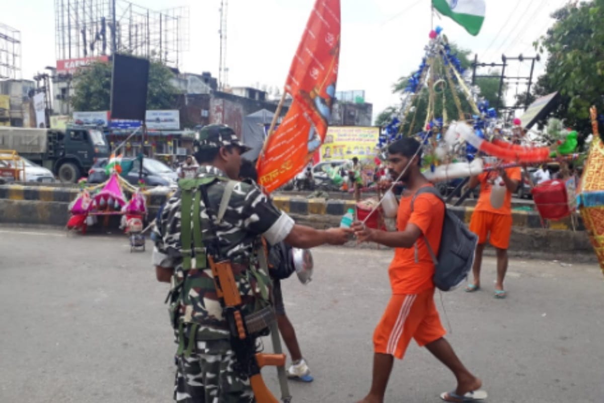 Kanwar Yatra 2019: Protection of the Kanwariyas with water, land and Air