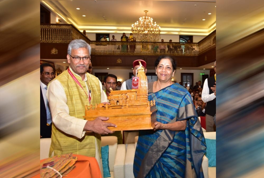 Nirmala sitharaman worried about Migration from Borders in Himalayan Conclave mussoorie