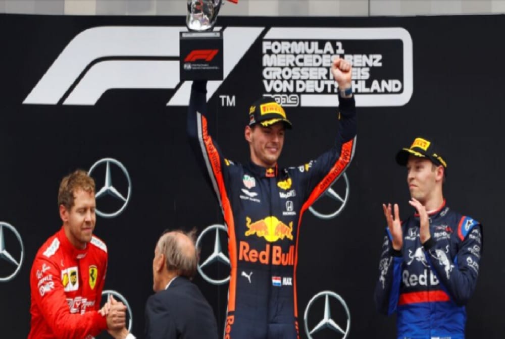 Red Bulls Max Verstappen Wins Chaotic German Grand Prix