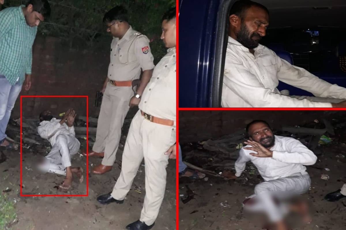Badmash arrested in police encounter in Meerut