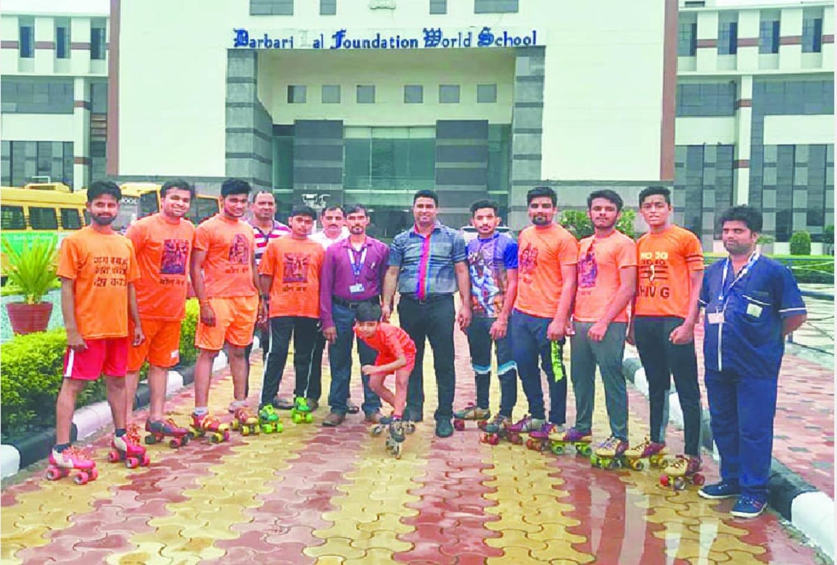 Six year old Prince will bring Ganga Jal to Haridwar by Skating