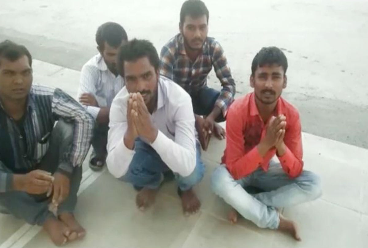 mainpuri young man released from saudi arabia after fifth month
