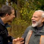 मैन वर्सेज वाइल्ड के विशेष एपिसोड में बेयर ग्रिल्स और प्रधानमंत्री नरेंद्र मोदी