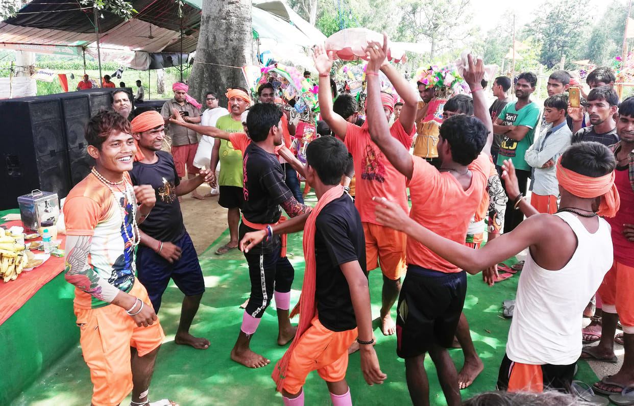 the kawad patri way is change in shiv bhakti rhym