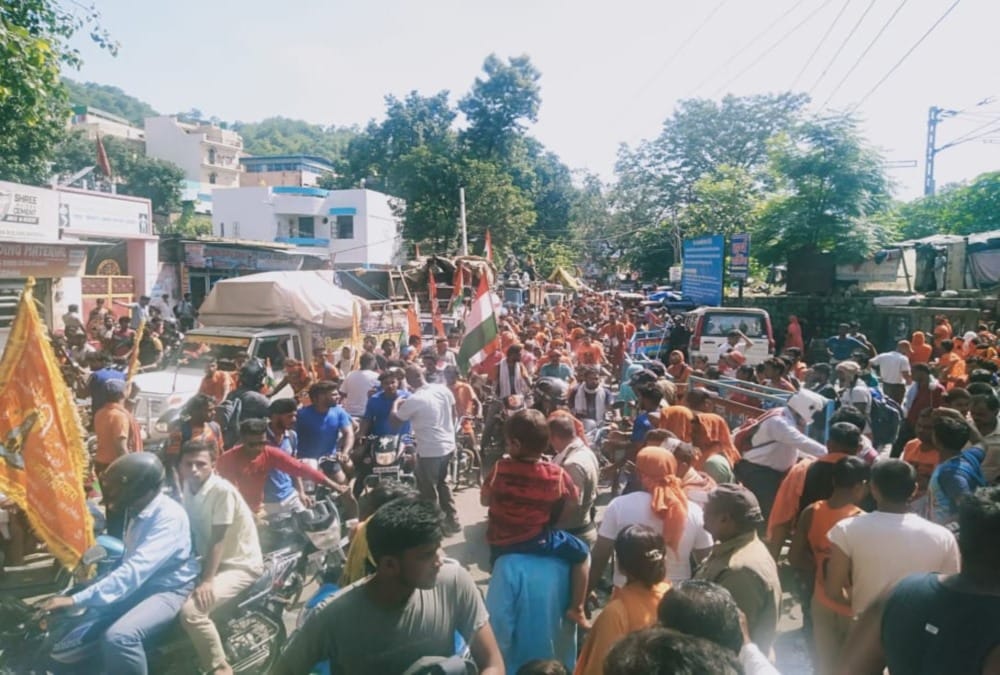kanwad yatra 2019 Dak kanwad heavy crowd traffic Jam in haridwar and roorkee