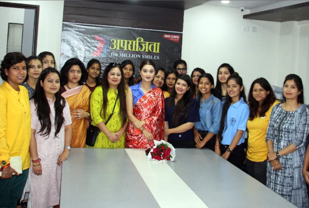 Amar ujala Aprajita 100 million smiles Sanwad on environmental protection
