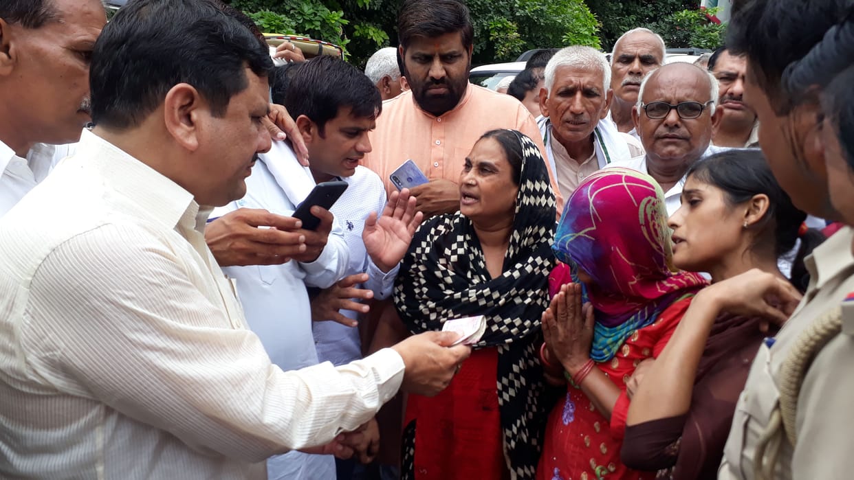 mla and jjp leader face off in beldar death case