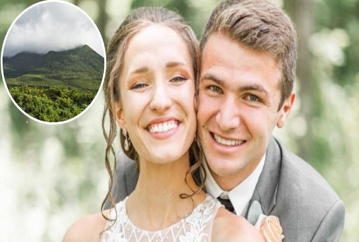 man falls down volcano during honeymoon in saint kitts Island