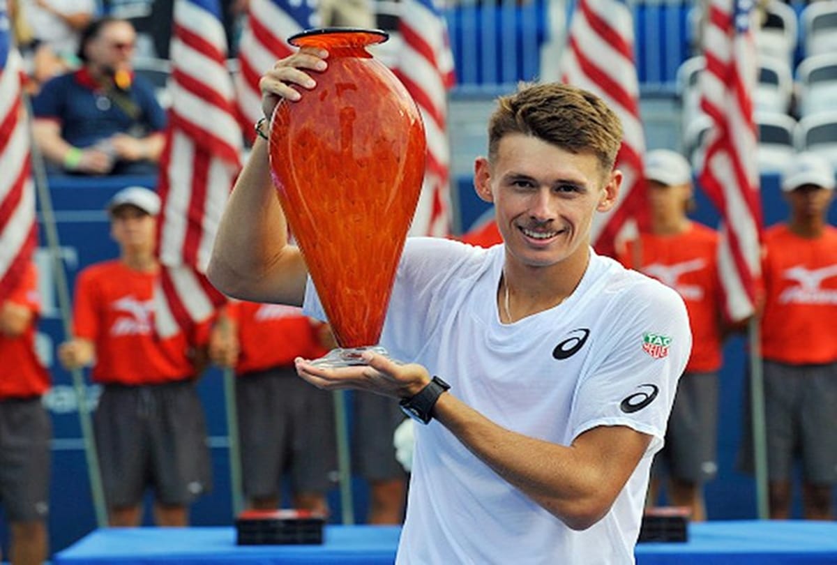 Alex de Minaur dominates Taylor Fritz to lift Atlanta ATP title