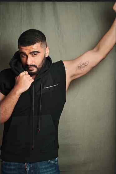 arjun kapoor new tattoo in his hand share photo