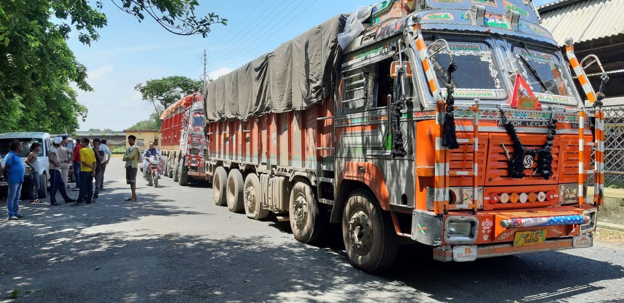 GST team seizes two trucks full of millions of goods