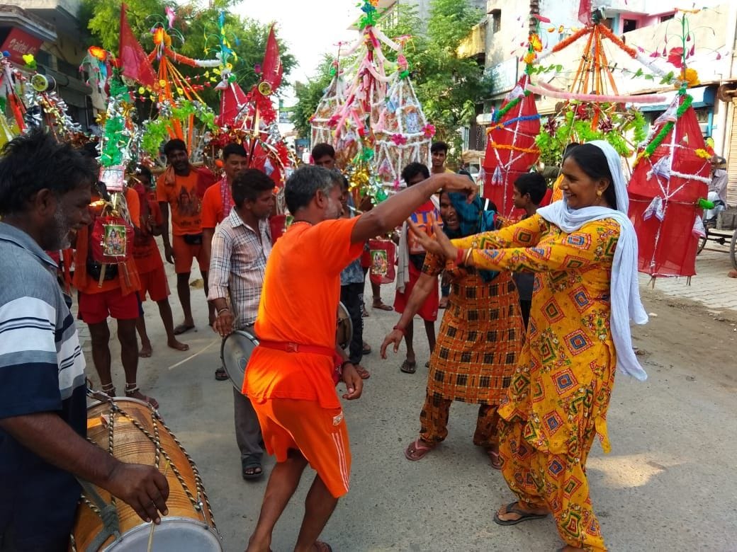 bholenath jalabhishek will be celebrated today by kanwadiya