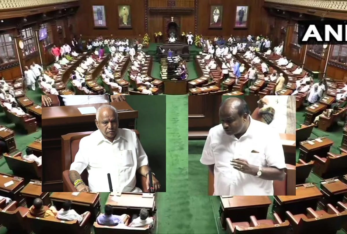 BS Yeddyurappa government wins confidence motion in Karnataka