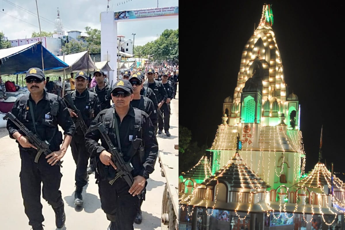 Kanwar Yatra 2019: Shiva Jalabhishek among strong security in pura mahadev  baghpat