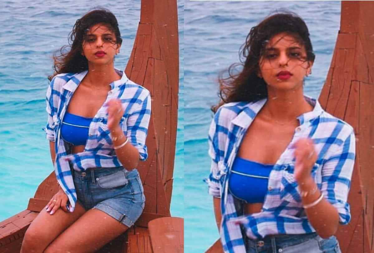 shahrukh khan daughter suhana khan unseen photo from maldives