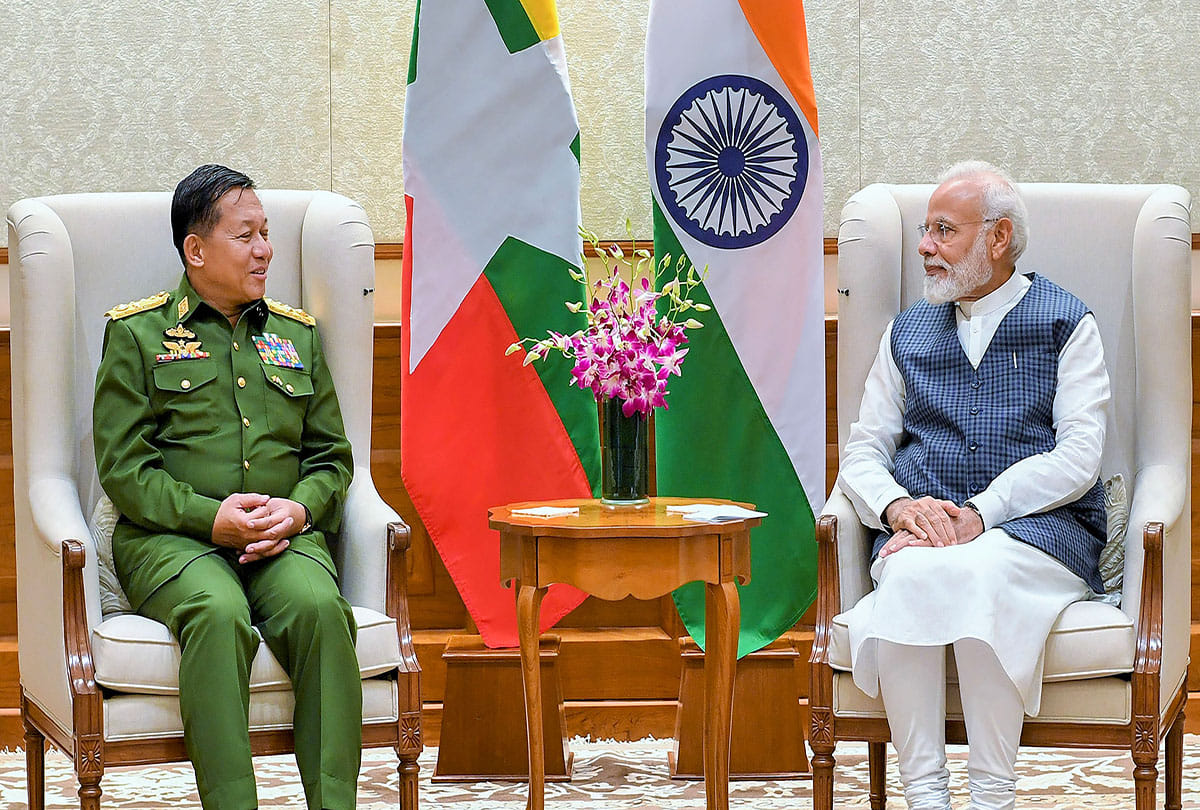 India And Myanmar Signed Defense Cooperation Agreement
