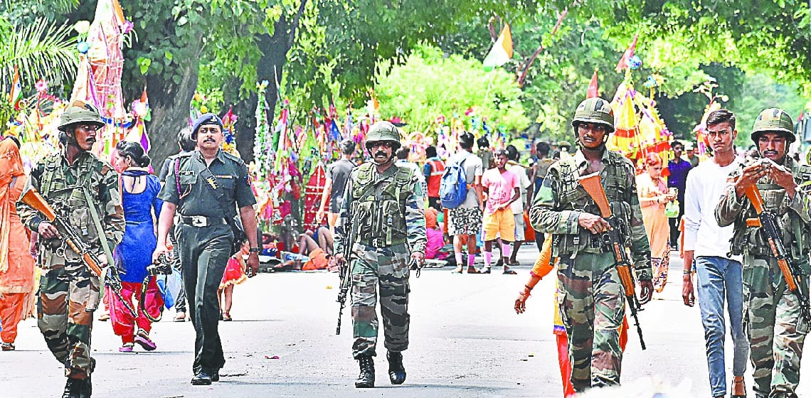 Shivaratri today, the security arrangements in the Oughardnath temple