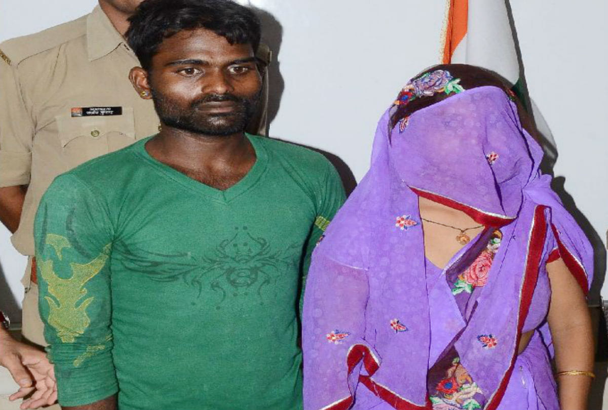 wife killed husband with his lover in agra
