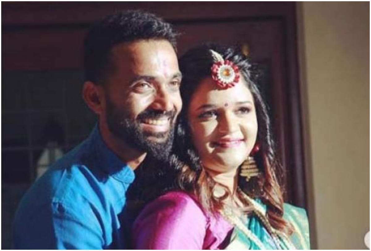 ajinkya rahane introduces new-born daughter to the world, shares adorable picture 