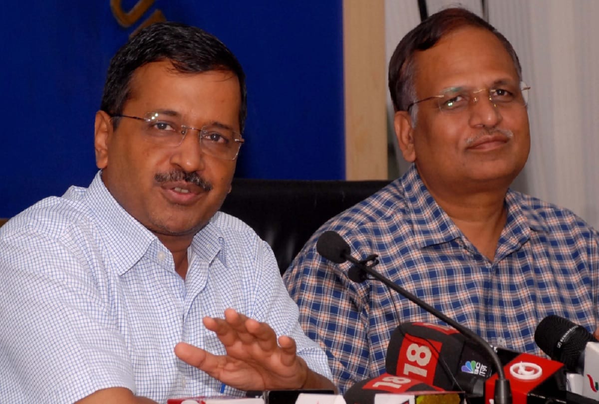 Delhi Chief Minister Arvind Kejriwal continuously announcements, churning in BJP