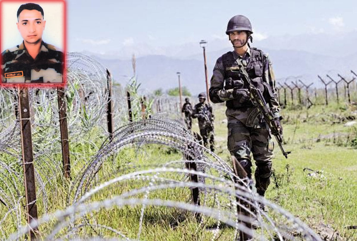 ceasefire violation by pak in sunderbani, keran and tangdhar sector jammu kashmir, jawan martyred