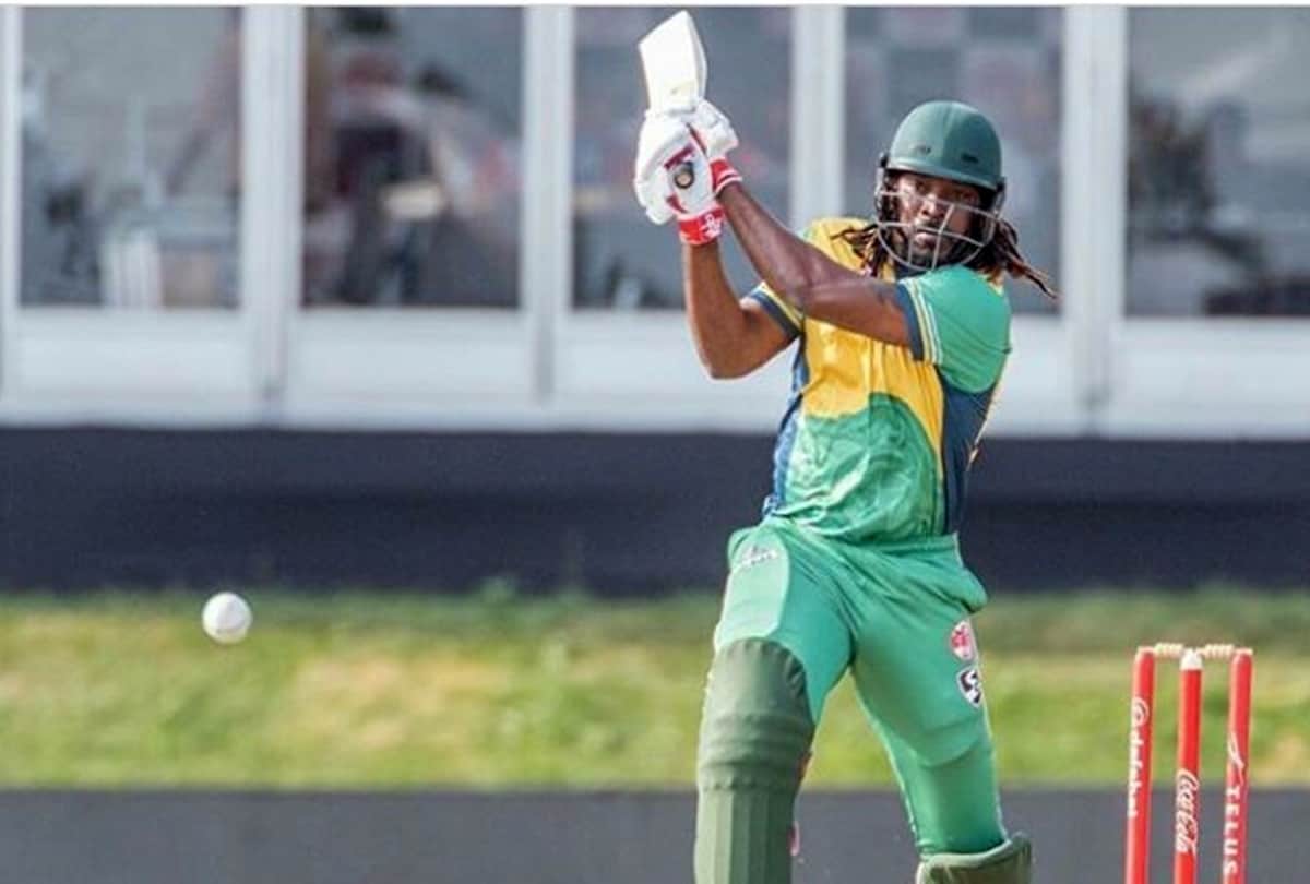 Chris gayle smashed century in just 54 balls with 12 sixes in G20 Canada league