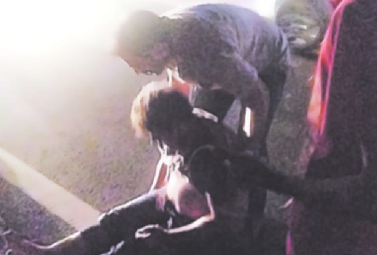Drunk Man Brutally Beaten by People in Zirakpur after Dispute