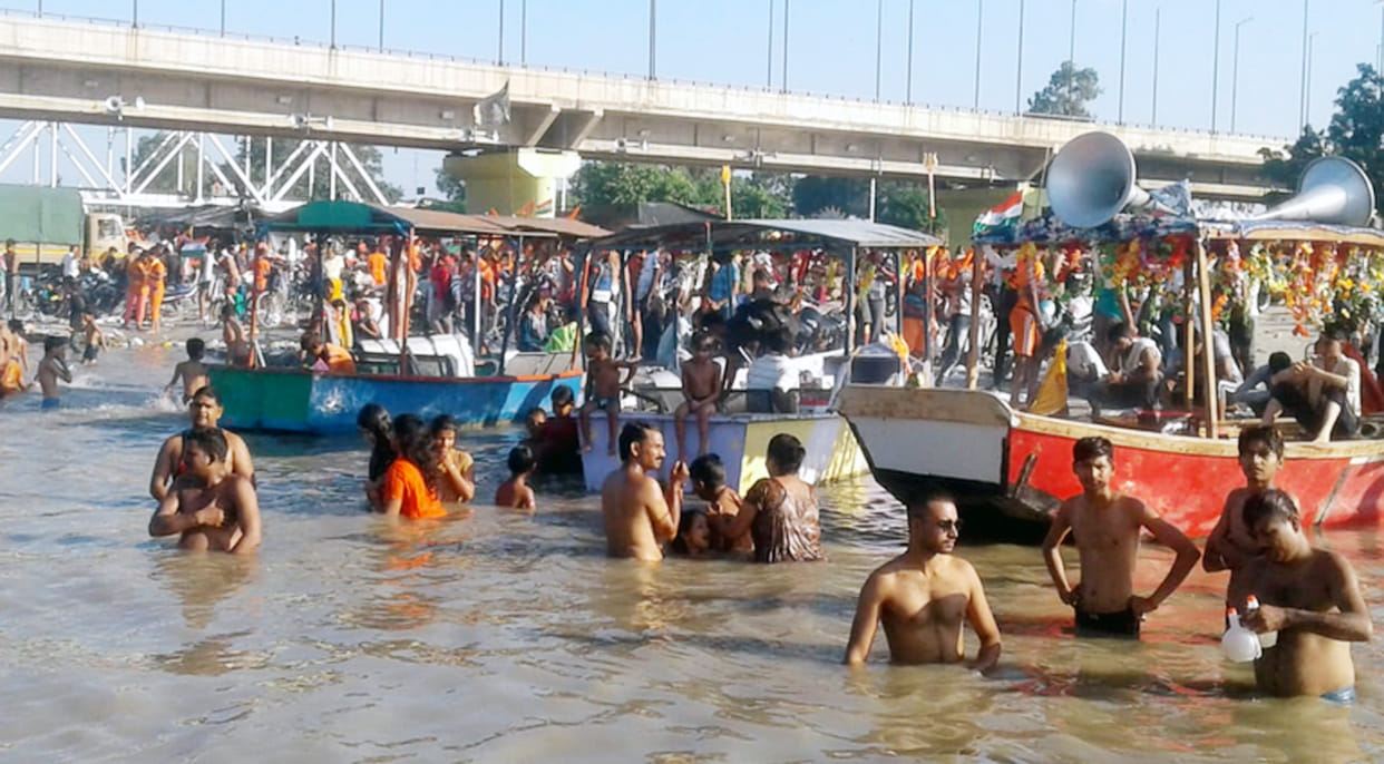 ganga, flood