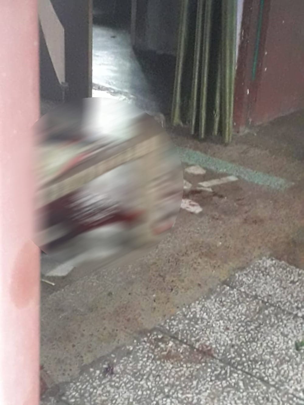 man attack on his family, two children died in doiwala