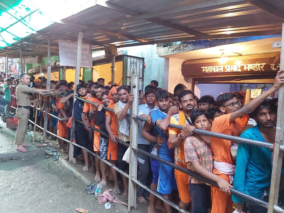 kanwad yatra 2019 Approx 35 lakh kanwadiya Gone to Neelkanth Mahadev Temple