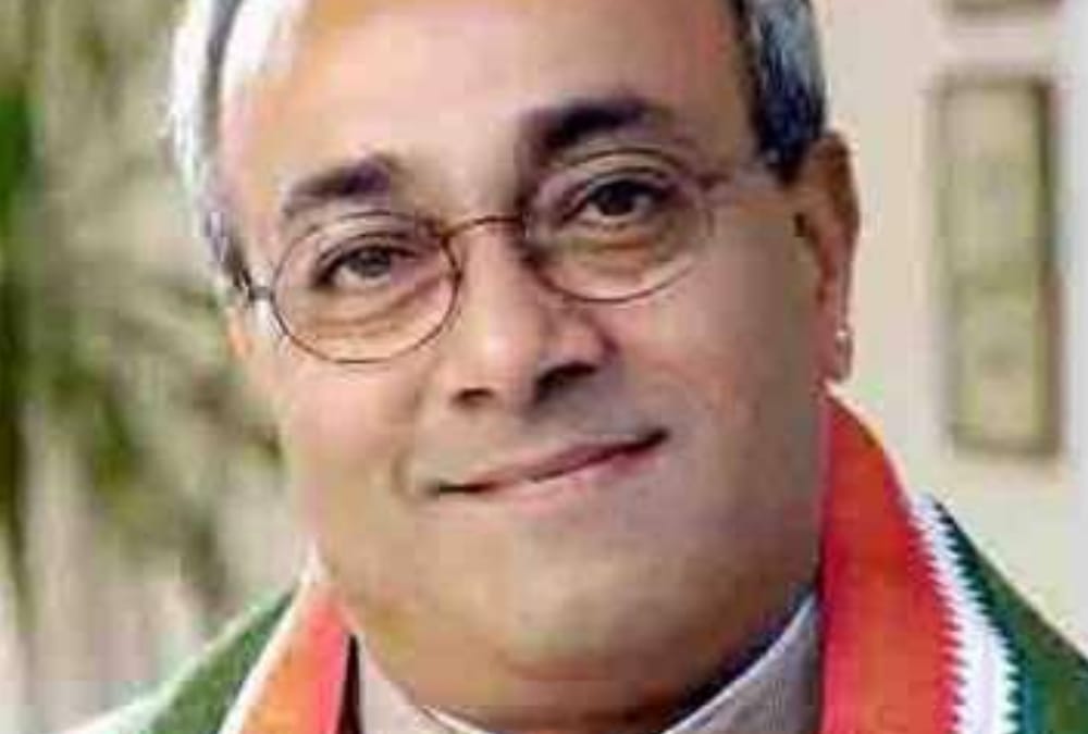 sanjay singh resigns from rajyasabha membership and congress.