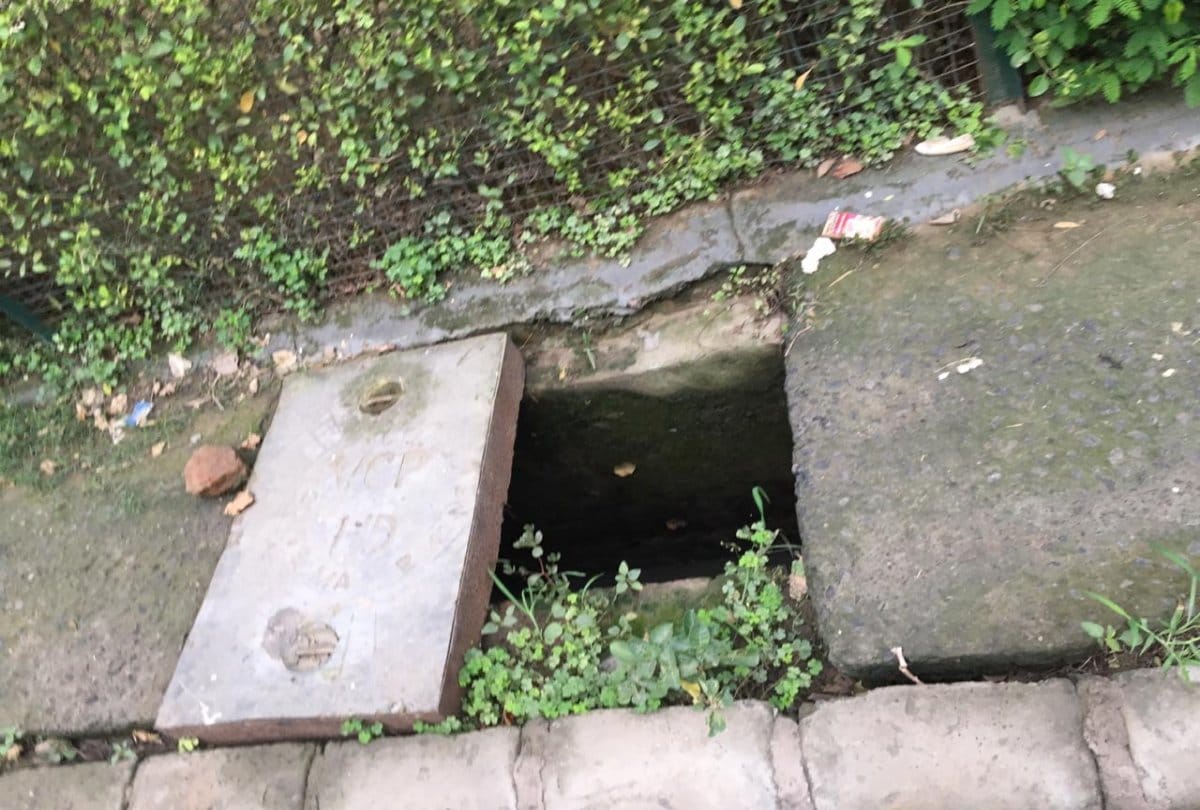 Ten month old girl fell in open sewer later died