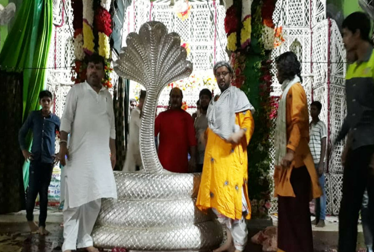 Bankehihari will be sitting on sheshnag singhasan First Time in vrindavan