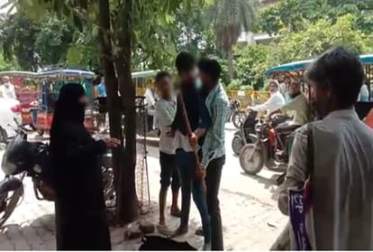 Discussion on triple bill talaq in Rajya sabha, A woman becomes victim on the road in Moradabad, UP