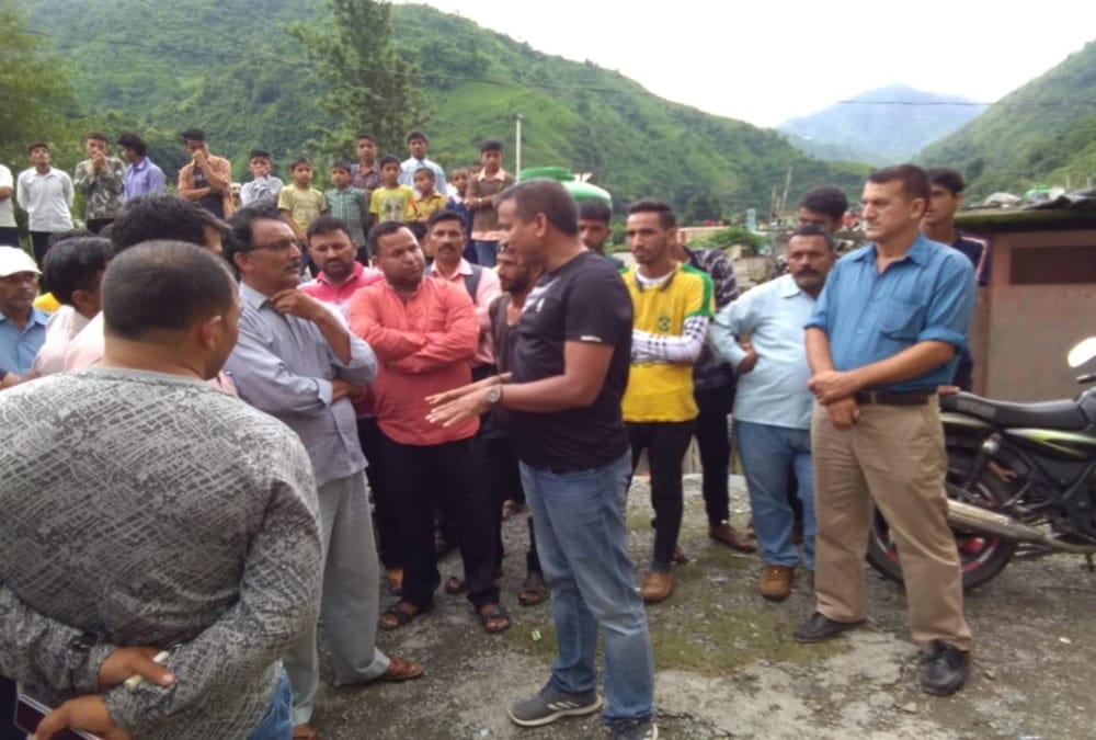 Groom Death before one day of Love marriage in sahiya dehradun photos