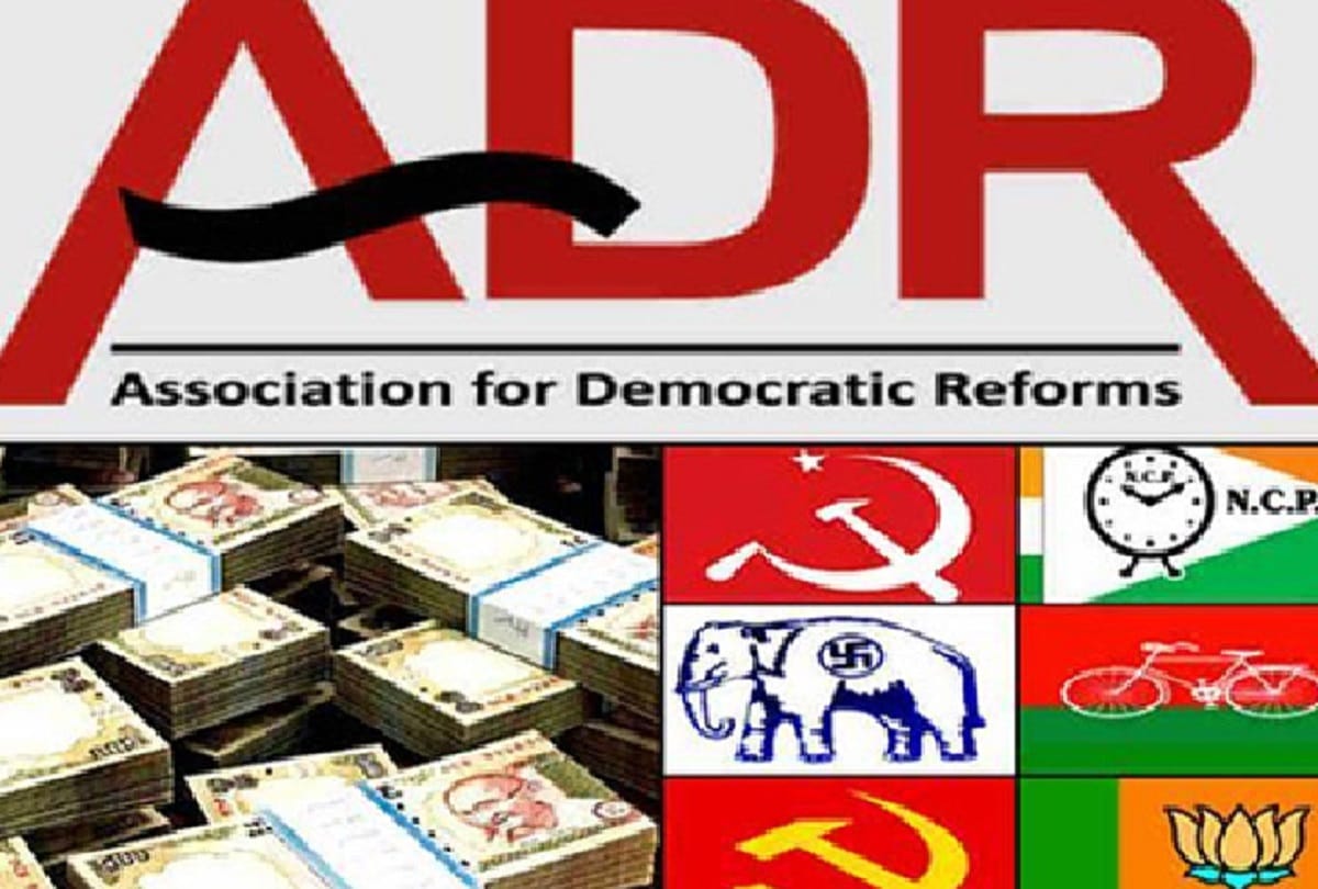 BJP declared donations more than three times aggregate sum for 5 major parties says ADR report