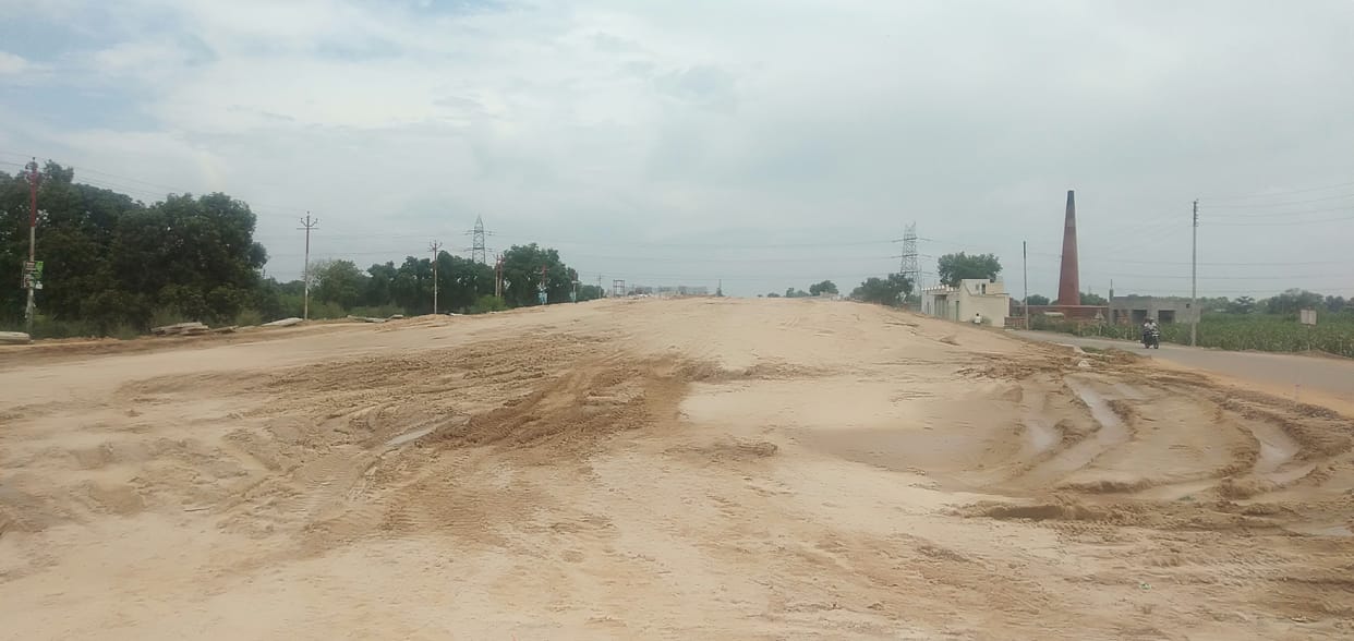 the kawad yatra finished, once again the constraction work will start