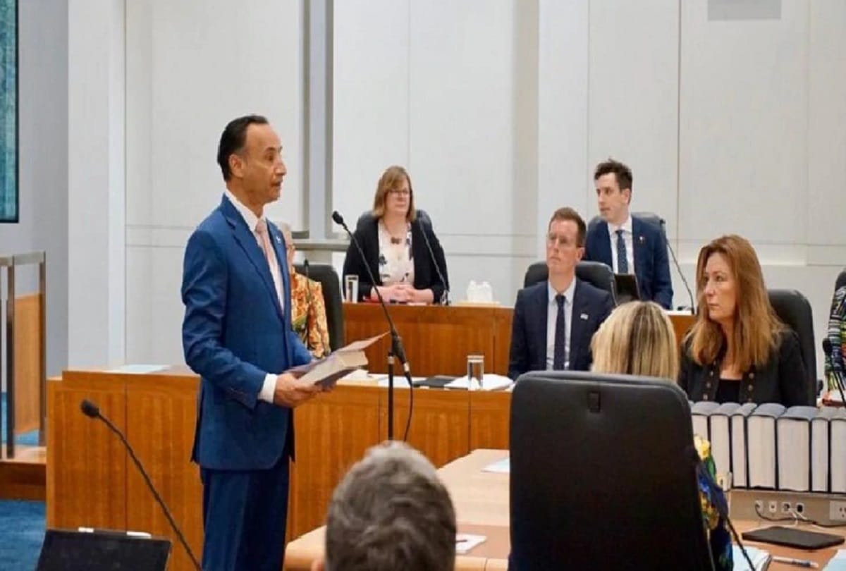 Australia: india born politician takes oath as MLA with Bhagwad Gita in hand