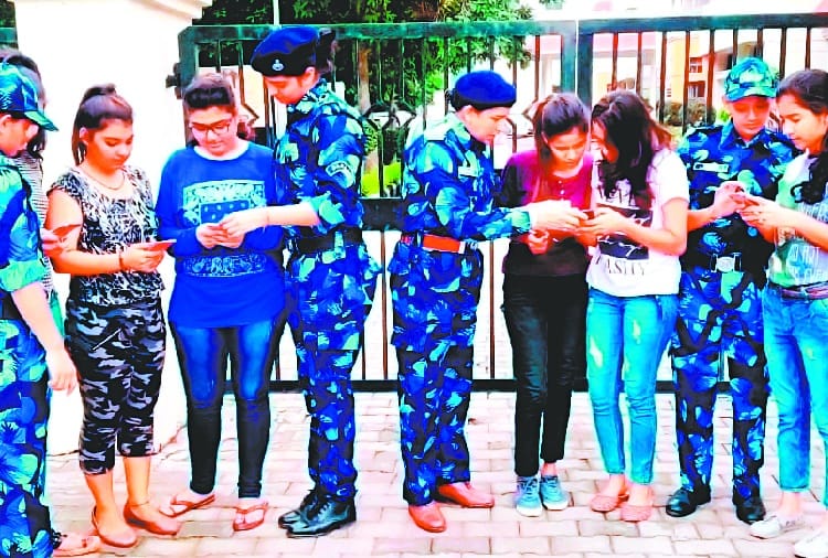 Molestation, Girls Safety, Nirali Shakti App of Durga Team Securing girls