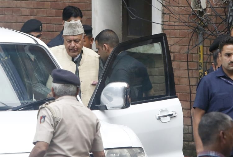 ED questions Farooq Abdullah in Chandigarh