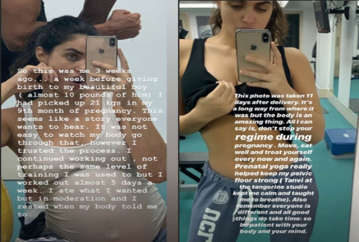 Arjun Rampal girlfriend gabriella demetriades transformation after delivery